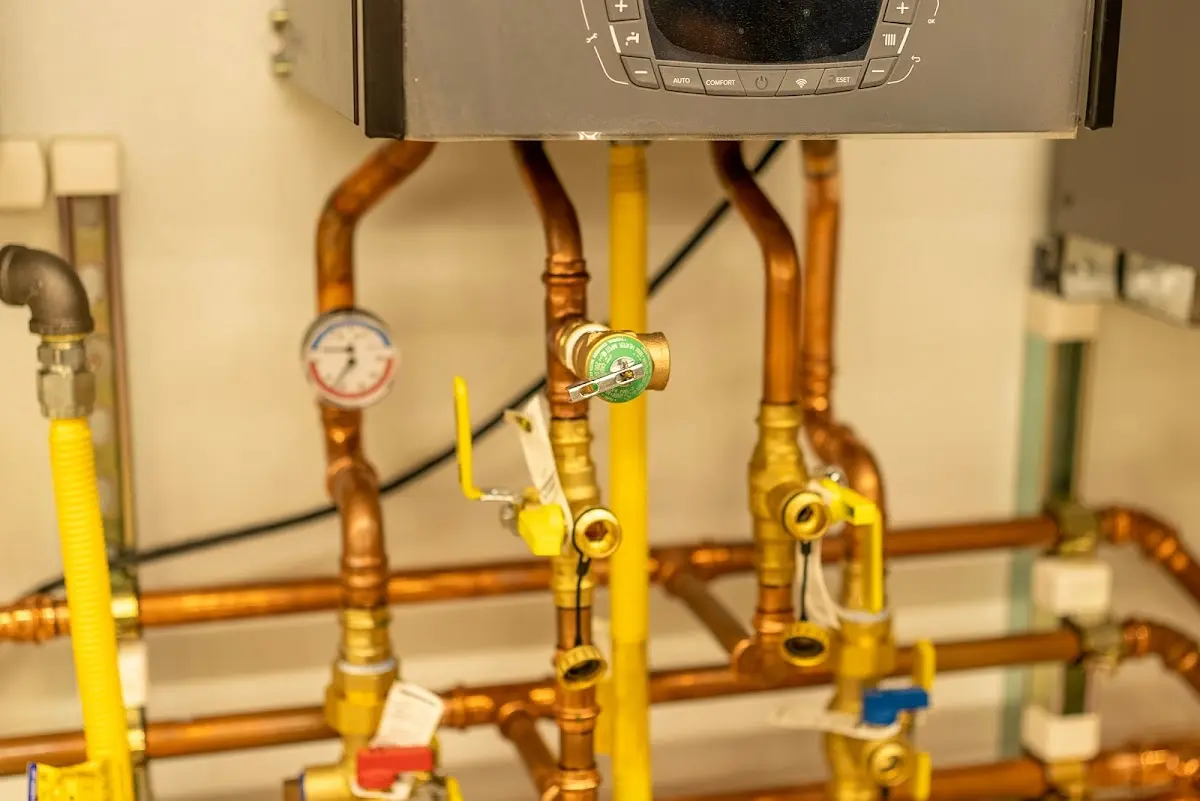 Licensed technician providing Backflow Prevention for a homeowner in Crosby